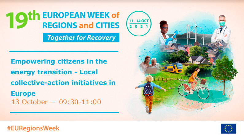 #EURegionsWeek – Empowering citizens in the energy transition